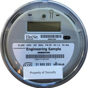 Sensus FlexNet SmartPoint Module in Sensus IconA Gen4 Meter